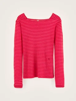 T-Shirts|Bellerose Veras Slim T-shirt Braise / Fushia