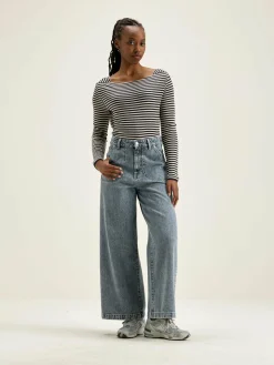 T-Shirts|Bellerose Veras Slim T-shirt Naval / Shell