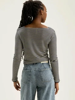 T-Shirts|Bellerose Veras Slim T-shirt Naval / Shell