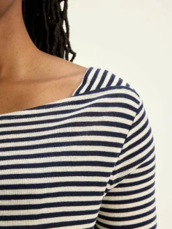 T-Shirts|Bellerose Veras Slim T-shirt Naval / Shell