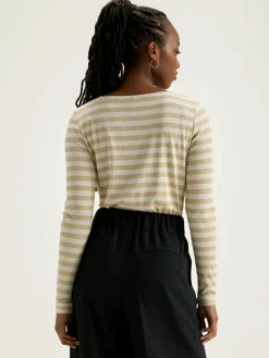 T-Shirts|Bellerose Veras Slim T-shirt Antique white / Oatmeal