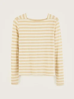 T-Shirts|Bellerose Veras Slim T-shirt Antique white / Oatmeal