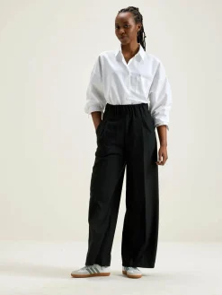 Bekijk Alles|Broeken|Bellerose Vespa Wijde Broek Anthracite