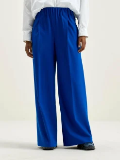 Broeken|Bellerose Vespa Wijde Broek Lazuli