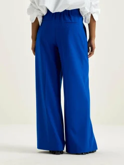 Broeken|Bellerose Vespa Wijde Broek Lazuli
