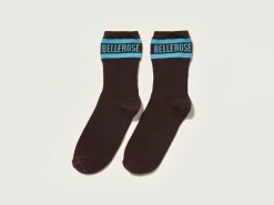 Sokken|Bellerose Vige Sokken Aubergine