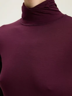 Bekijk Alles|T-Shirts|Bellerose Vinny Slim T-shirt Wine