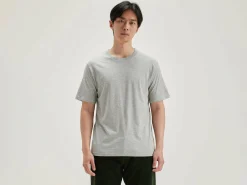 Bekijk Alles|T-Shirt & Polos|Bellerose Vinx Korte Mouwen T-shirt Heather grey