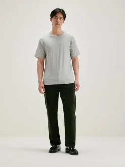 Bekijk Alles|T-Shirt & Polos|Bellerose Vinx Korte Mouwen T-shirt Heather grey