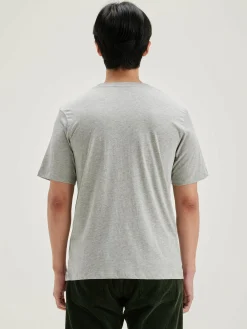 Bekijk Alles|T-Shirt & Polos|Bellerose Vinx Korte Mouwen T-shirt Heather grey