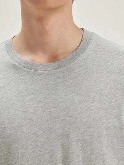 Bekijk Alles|T-Shirt & Polos|Bellerose Vinx Korte Mouwen T-shirt Heather grey