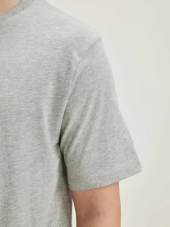 Bekijk Alles|T-Shirt & Polos|Bellerose Vinx Korte Mouwen T-shirt Heather grey