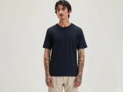 Bekijk Alles|T-Shirt & Polos|Bellerose Vinx Korte Mouwen T-shirt Navy
