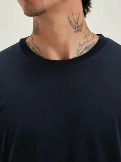 Bekijk Alles|T-Shirt & Polos|Bellerose Vinx Korte Mouwen T-shirt Navy