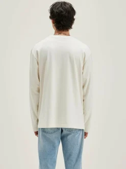 Bekijk Alles|T-Shirt & Polos|Bellerose Vlugi Lange Mouwen T-shirt Snow