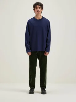 Bekijk Alles|T-Shirt & Polos|Bellerose Vlugi Lange Mouwen T-shirt Naval