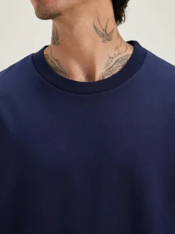 Bekijk Alles|T-Shirt & Polos|Bellerose Vlugi Lange Mouwen T-shirt Naval