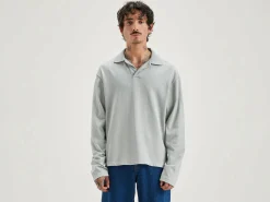 Bekijk Alles|T-Shirt & Polos|Bellerose Vlugies Polo Concrete