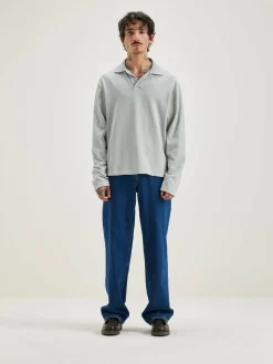 Bekijk Alles|T-Shirt & Polos|Bellerose Vlugies Polo Concrete