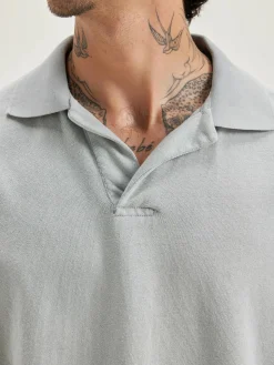 Bekijk Alles|T-Shirt & Polos|Bellerose Vlugies Polo Concrete