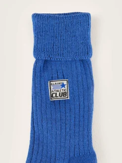 Bekijk Alles|Sokken|Bellerose Vocani Geribde Sokken Lazuli