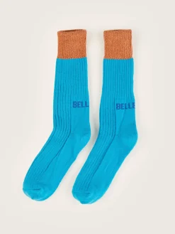 Sokken|Bellerose Vocin Gewone Sokken Turquoise