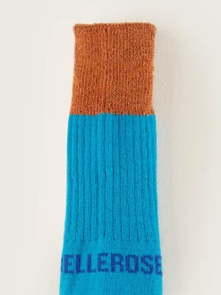 Sokken|Bellerose Vocin Gewone Sokken Turquoise