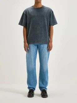 Bekijk Alles|T-Shirt & Polos|Bellerose Vouch Korte Mouwen T-shirt Black blue