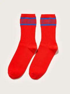 Bekijk Alles|Sokken|Bellerose Vree Sokken Ecarlate