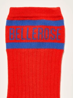 Bekijk Alles|Sokken|Bellerose Vree Sokken Ecarlate