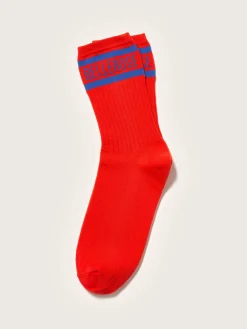 Bekijk Alles|Sokken|Bellerose Vree Sokken Ecarlate