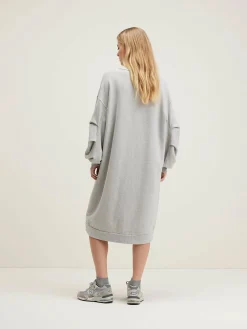 Bekijk Alles|Jurken|Bellerose Vrizzie Sweatshirtjurk Heather grey