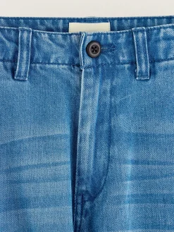 Broeken|Bellerose Wessel Cargo-stijl Broek Blue