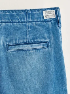 Broeken|Bellerose Wessel Cargo-stijl Broek Blue