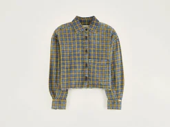 Blouses & Hemden|Bellerose Wiggle Cropped Hemd Cornflakes / Myosotis