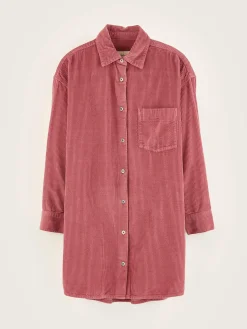 Jurken|Bellerose Winnie Hemdjurk Lychee